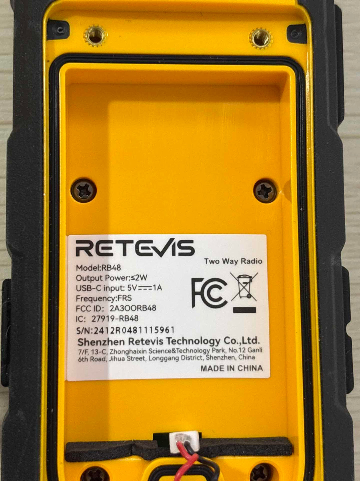 Retevis RB48 Military-Standard & IP67 Waterproof Walkie Talkies Long Range