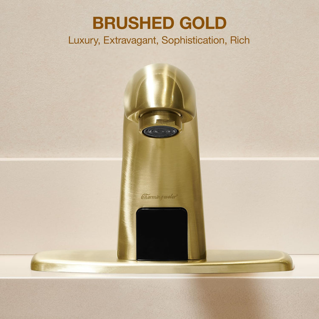 Charmingwater Touchless Bathroom Sink Faucet