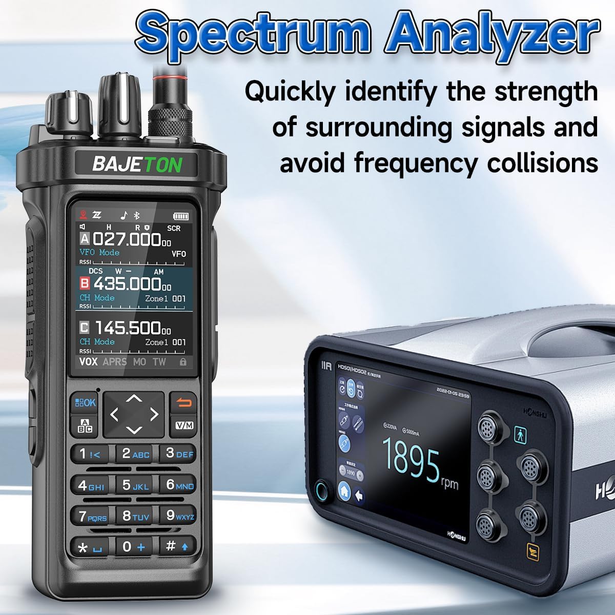 Ham Radio Handheld CB Radio10W APRS GPS APP Programming AM/FM/SW/MW/LW