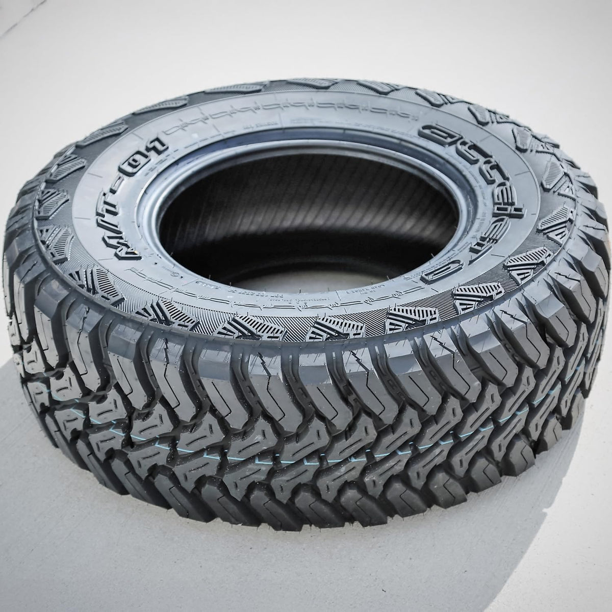 4 x Accelera M/T-01 LT265/65R17 120/117Q Mud Terrain E (10 Ply) Tires