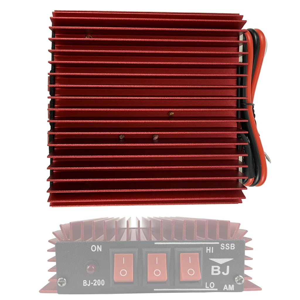 BJ-200 Linear Power AMP, 3-30MHz Radio AMP 50W FM 100W AM 150W SSB for 3-5W Input 2-Way Radio Transceiver, 13.8V