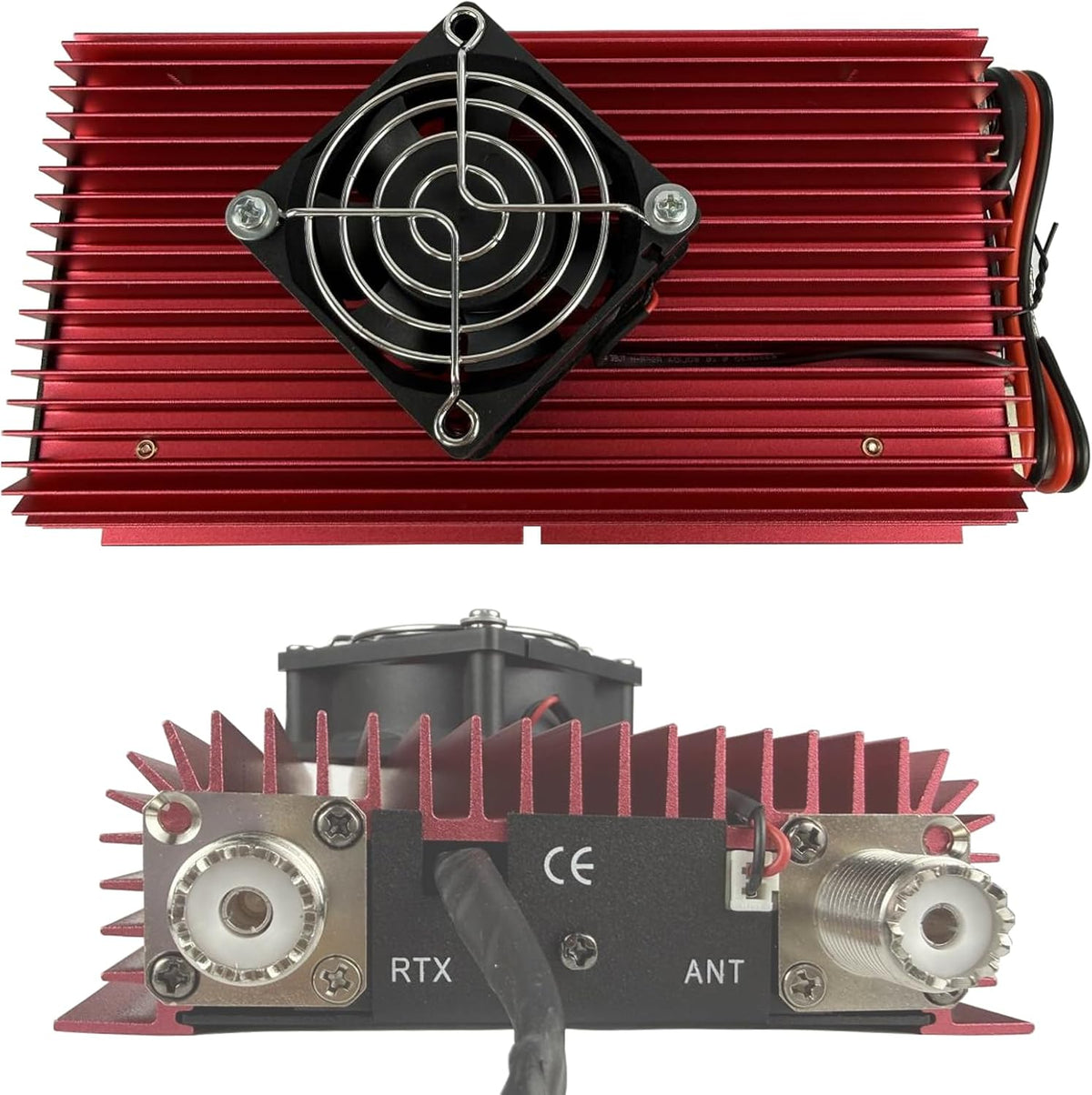 BJ-300 Plus Broadband Linear Radio AMP with Radiator Fan, 13.8V Input, Reverse Polarity Protection, AM/FM/SSB/CW Compatible, 100W FM/120W AM/150W SSB Output