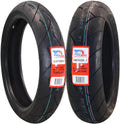 FULL BORE M1 Front Rear Motorcycle Tire Set 120/70ZR17 180/55ZR17 2 Pack