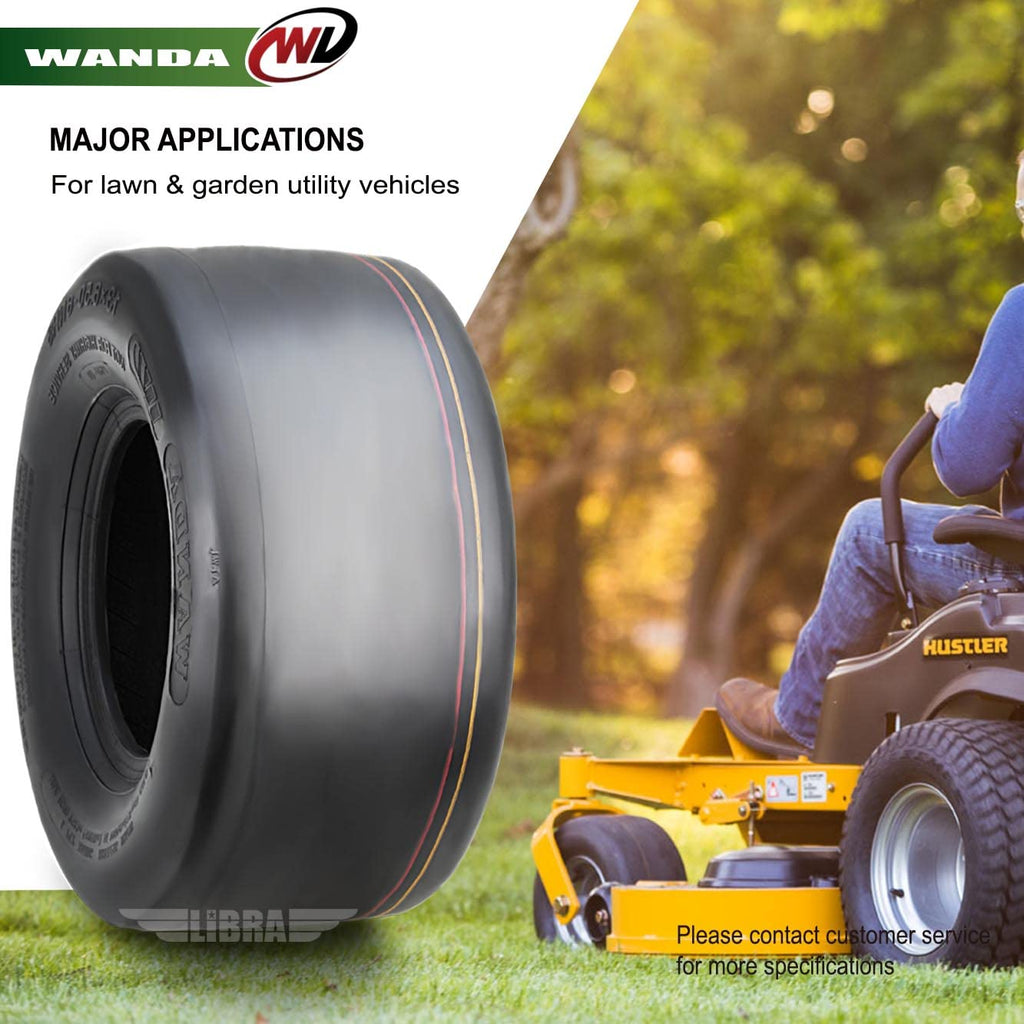 WANDA Set 2 23x10.5-12 Lawn Mower Cart Turf Tires P332 /4 ply - 13049