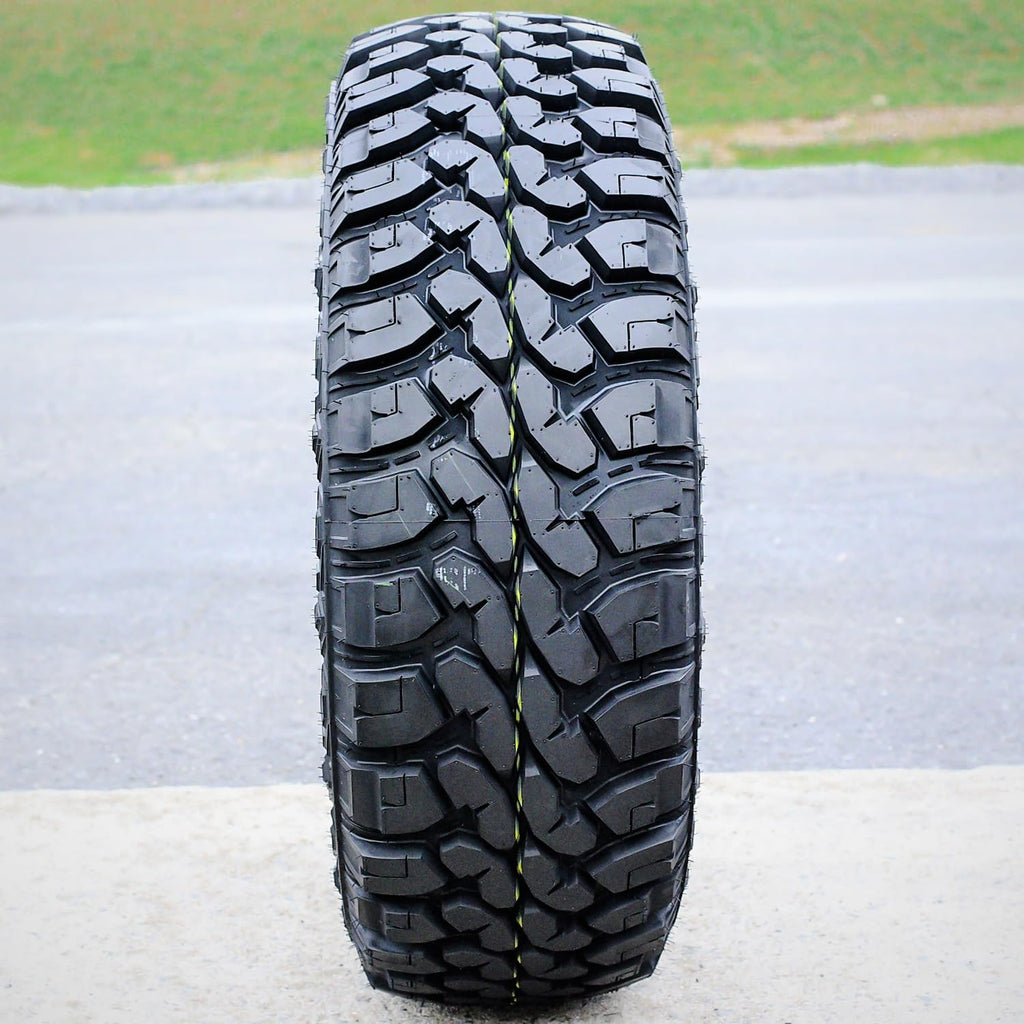 Forceum M/T 08 Plus Mud Off-Road Light Truck Radial Tire-LT265/70R17 265/70/17 265/70-17 121/118P Load Range E LRE 10-Ply BSW Black Side Wall