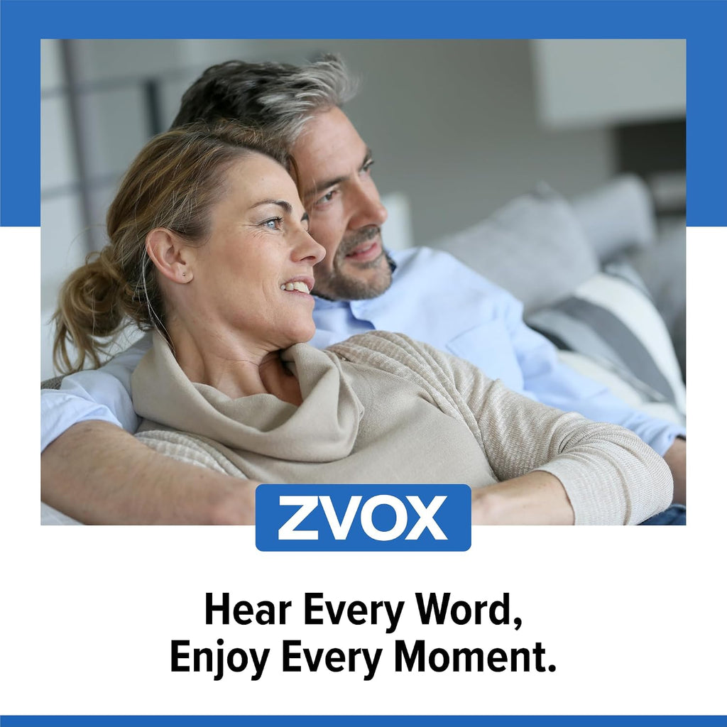 ZVOX AccuVoice AV100 Dialogue Clarifying Soundbar- 6 Levels of Voice Boost