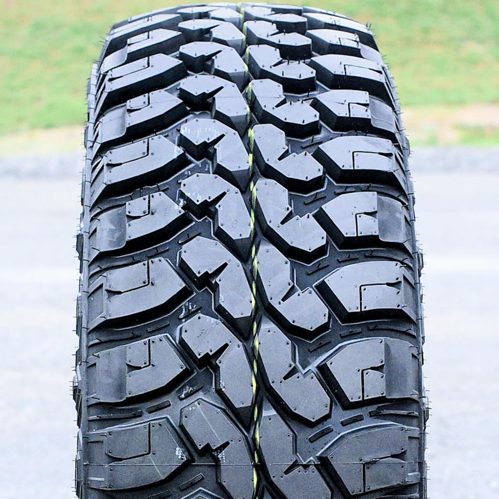 Forceum M/T 08 Plus Mud Off-Road Light Truck Radial Tire-LT265/70R17 265/70/17 265/70-17 121/118P Load Range E LRE 10-Ply BSW Black Side Wall