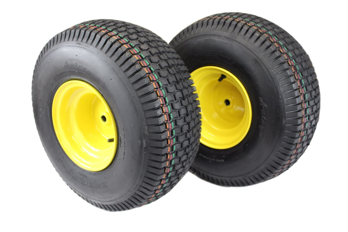 Antego 20x8.00-8 Tire & Wheel Assembly, Replaces John Deere GY20637, Qty: 1 Single Tire and Wheel Assembly