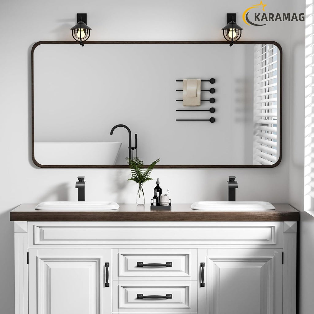 19 Inch Drop In Bathroom Vessel Sink with Overflow Rectangle White