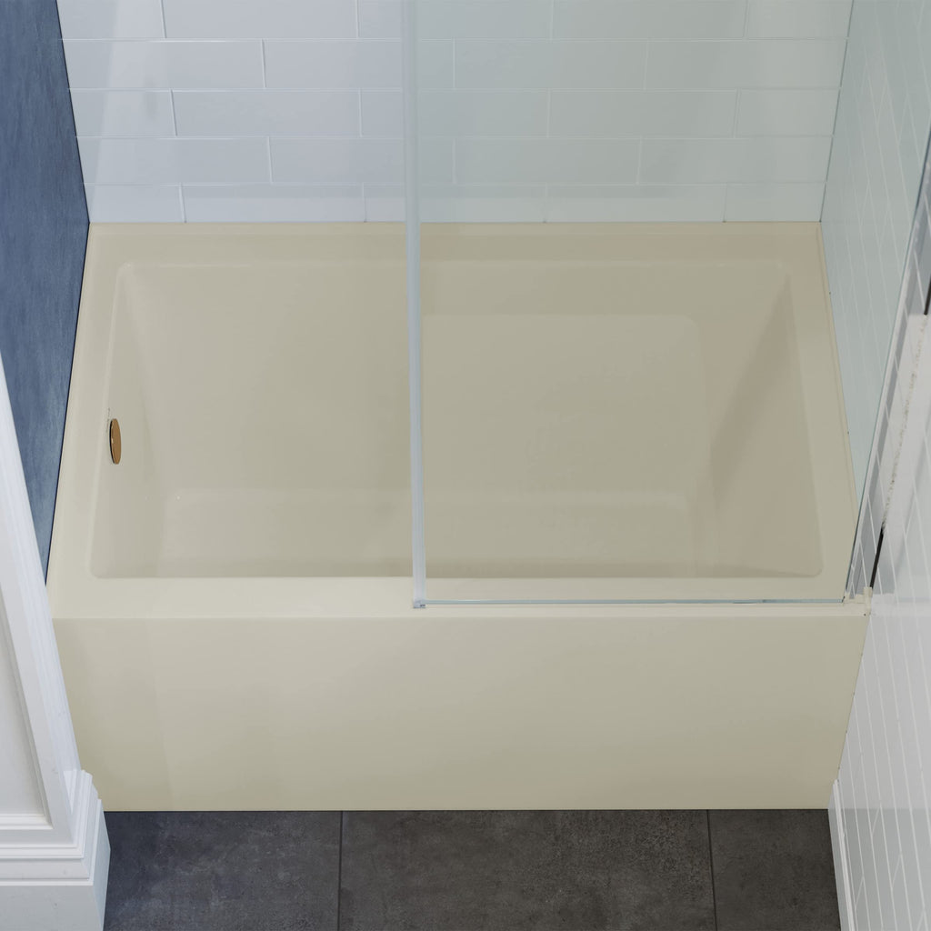 Voltaire 60" x 32" Right-Hand Drain Alcove Bathtub with Apron
