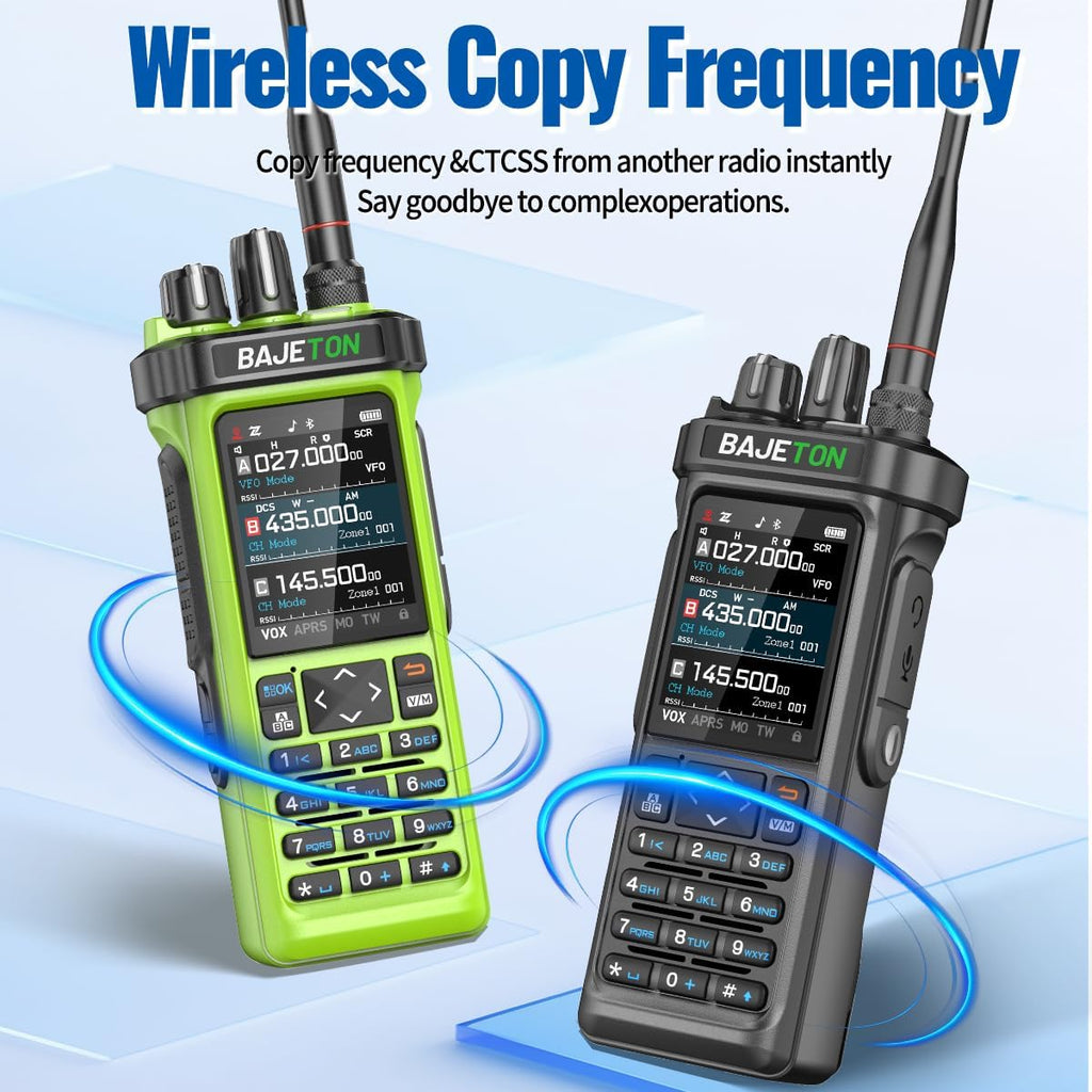 Ham Radio Handheld CB Radio10W APRS GPS APP Programming AM/FM/SW/MW/LW