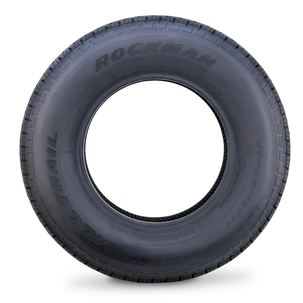 ROCKMAN Trailer Tire ST205/75R15 8-Ply Load Range D 107M Radial 11166, Set4