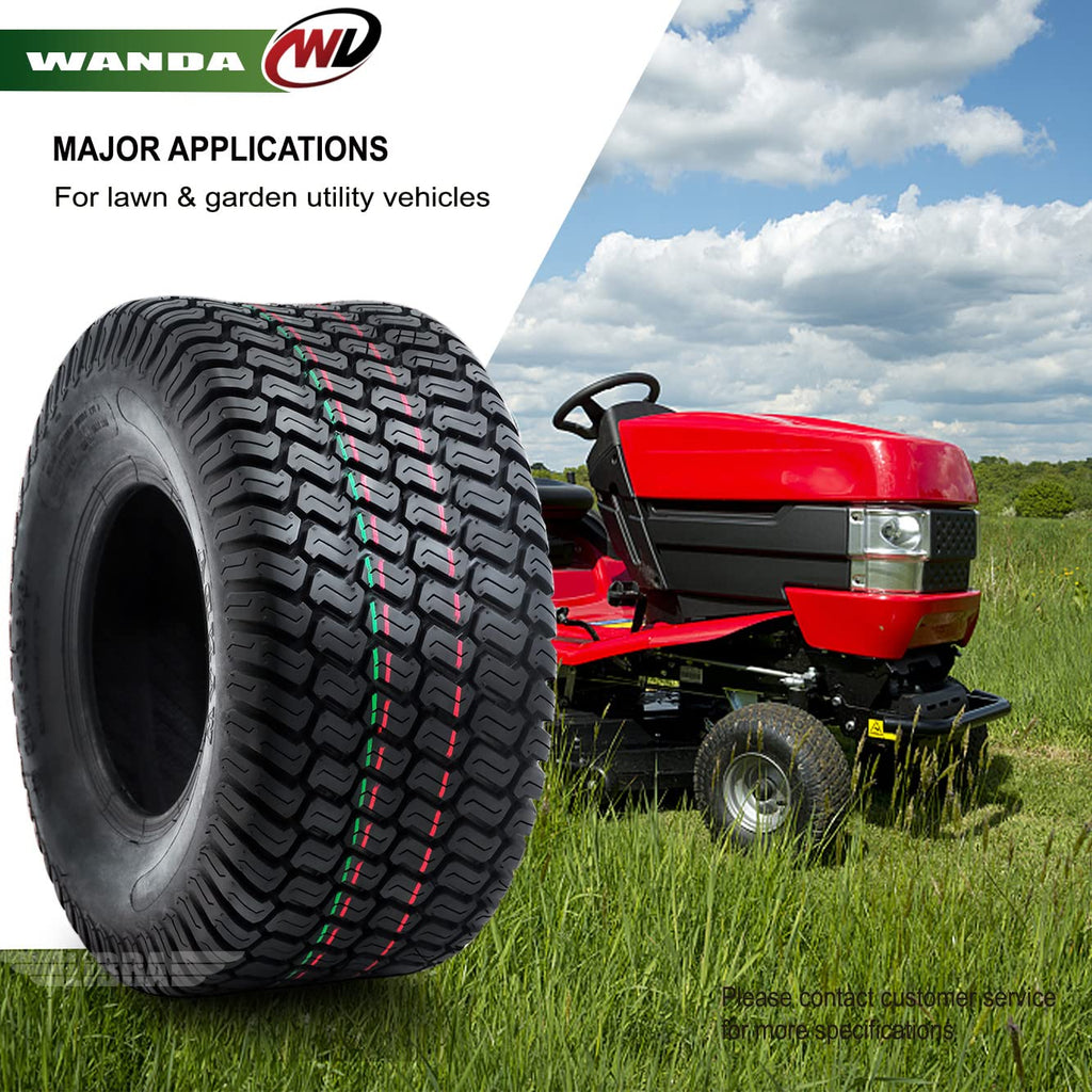WANDA Set 2 23x10.5-12 Lawn Mower Cart Turf Tires P332 /4 ply - 13049