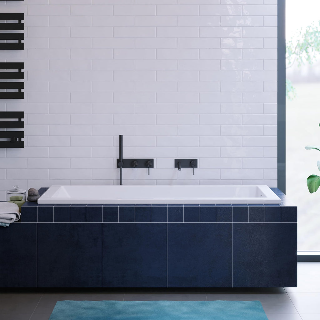 Swiss Madison Voltaire 66" x 36" Reversible Drain Drop-In Bathtub