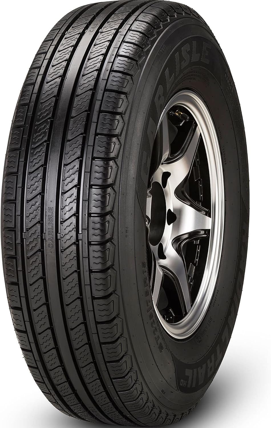 Carlisle Radial Trail HD Trailer Tire-ST205/75R15 107M 8-ply