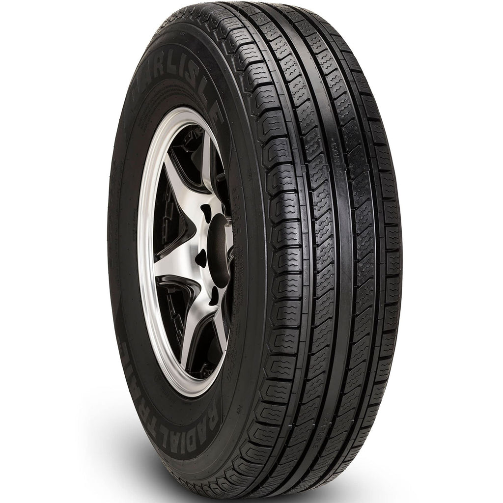 Carlisle Radial Trail HD Trailer Tire-ST205/75R15 107M 8-ply