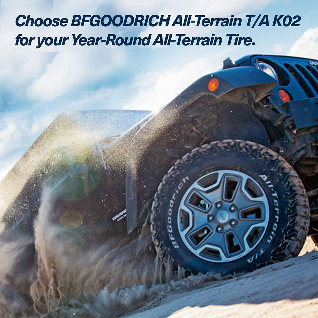 BFGoodrich All Terrain T/A KO2 Radial Car Tire for Light Trucks, SUVs, and Crossovers, LT265/70R17/C 112/109S