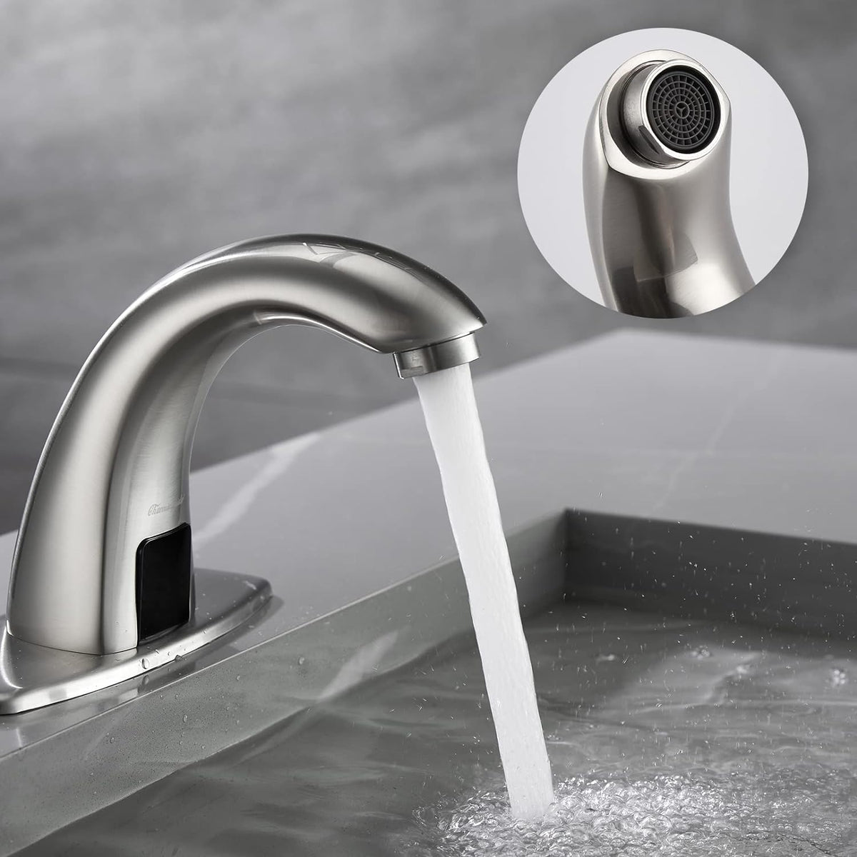 Charmingwater Touchless Bathroom Sink Faucet