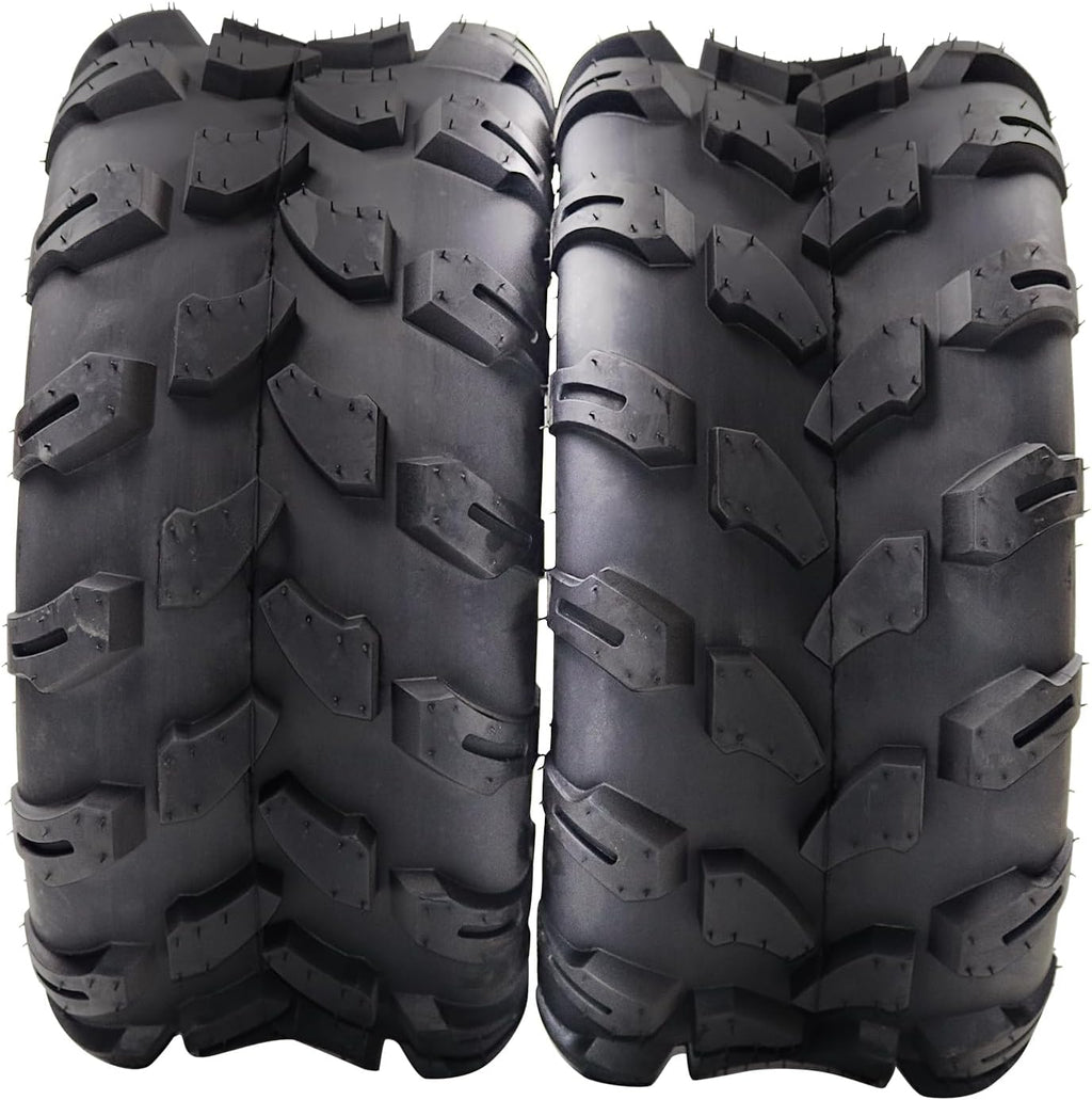 Set of 2-18x9.50-8, 4PR All-Terrain ATV/UTV Tires Tubeless