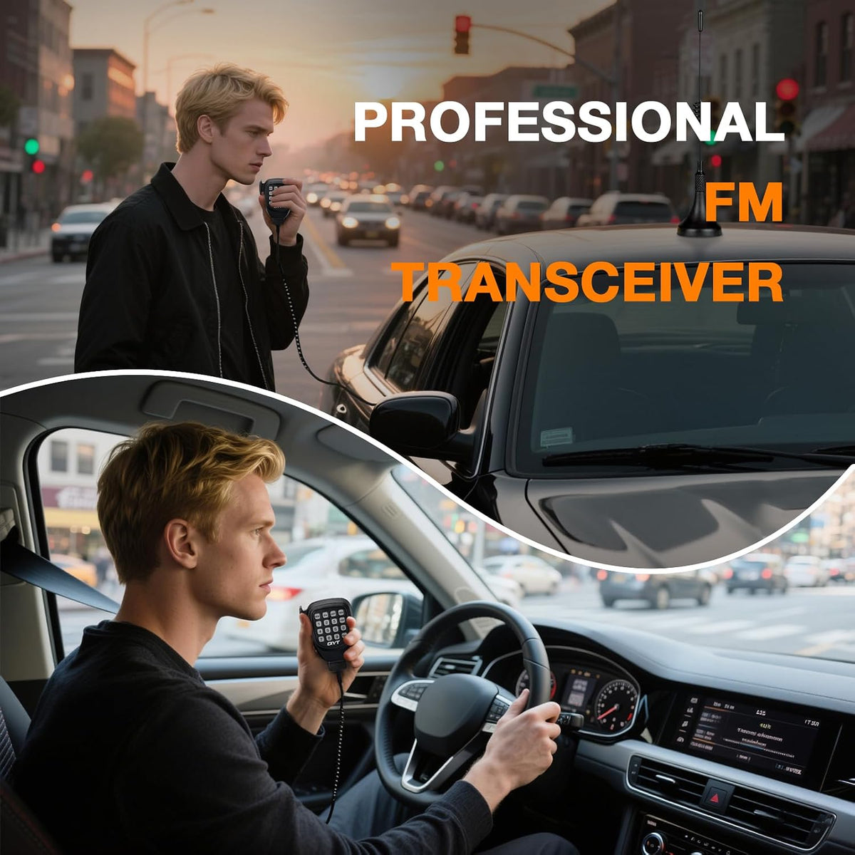 QYT KT-8900 25W GMRS Mobile Radio & Base Station,Long Range Two-Way Radio