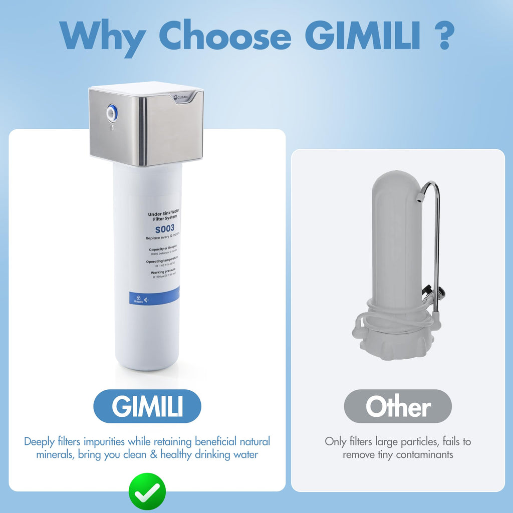 GIMILI Commercial Kitchen Sink Faucet with Pull Down Sprayer Brushed Nickel