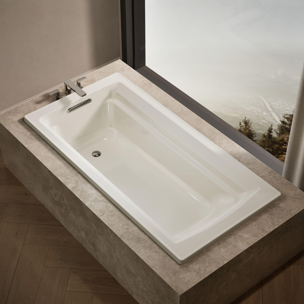 Kohler 1125-0 ArcherÂ® 72" x 36" drop-in bath, White