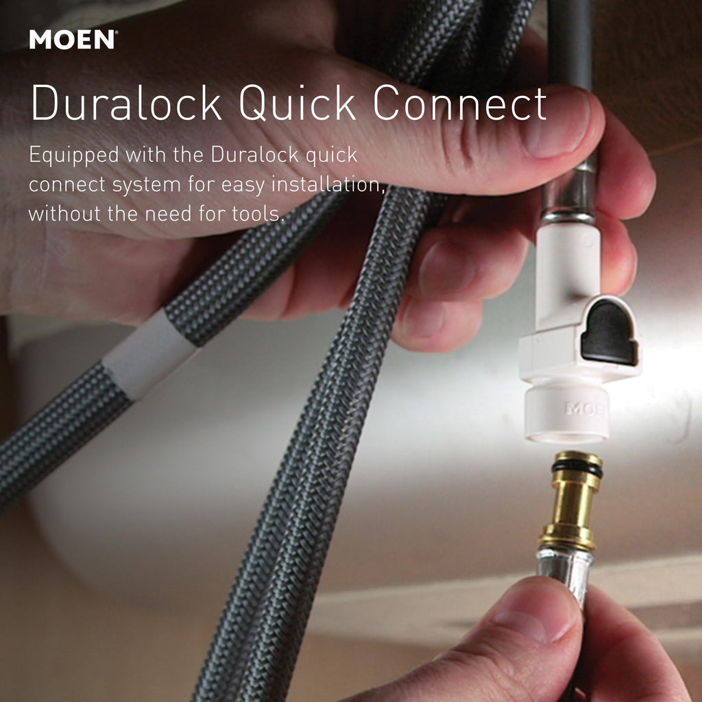 Moen Weymouth Oil Rubbed Bronze Motionsense Wave Touchless Kitchen Faucet, Traditional Spring Kitchen Sink Faucet with Pulldown Sprayer and Hands-Free Sensor, S73104EWORB
