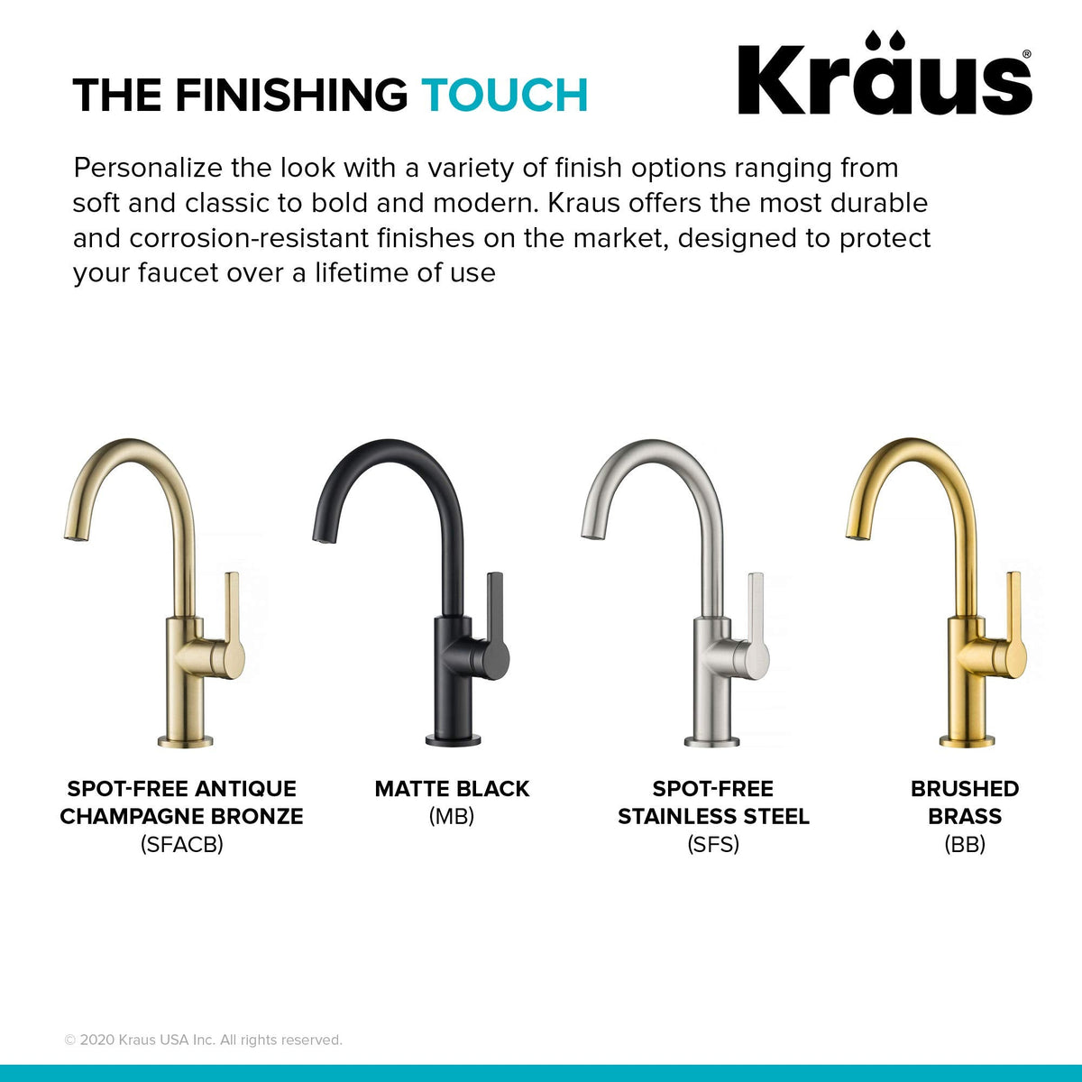 KRAUS Spot Free Stainless Steel Pull Down Kitchen Faucet KPF-2820SFS