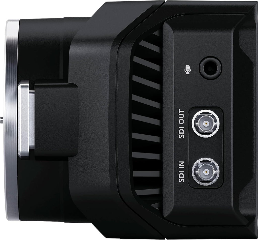 Blackmagic Design Micro Studio Camera 4K G2 Live Production Camera Bundle with 10ft HDMI 2.0 Cable, 6ft USB-C Cable, and 5-Pack of Solid Signal Cable Ties (CINSTUDMFT/UHD/MRG2)