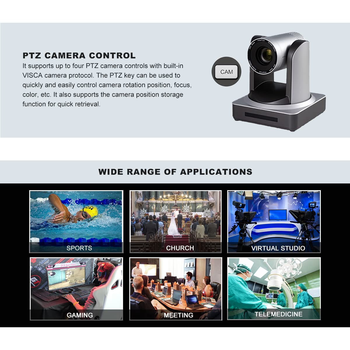 CINETREAK C1 4*HDMI Video Mixer Switcher with 5inch Screen livestream Video Mixer H.264 Recorder with PTZ Camera Control Broadcast switcher Live Production Mixer for OBS,Vmix,YouTube,Ins