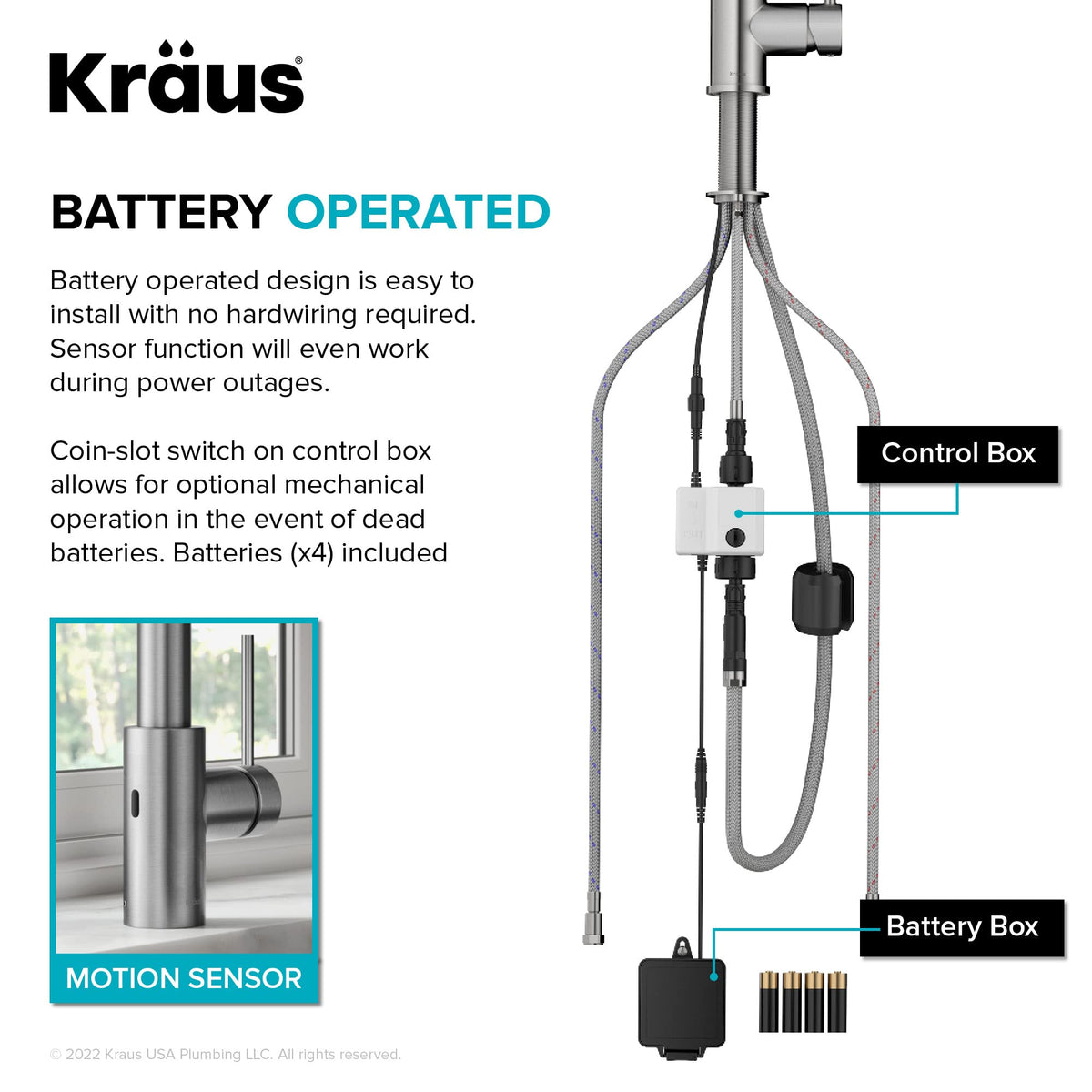 KRAUS Purita 100% Lead-Free Kitchen Water Filter Faucet in Spot Free Antique Champagne Bronze, FF-100SFACB