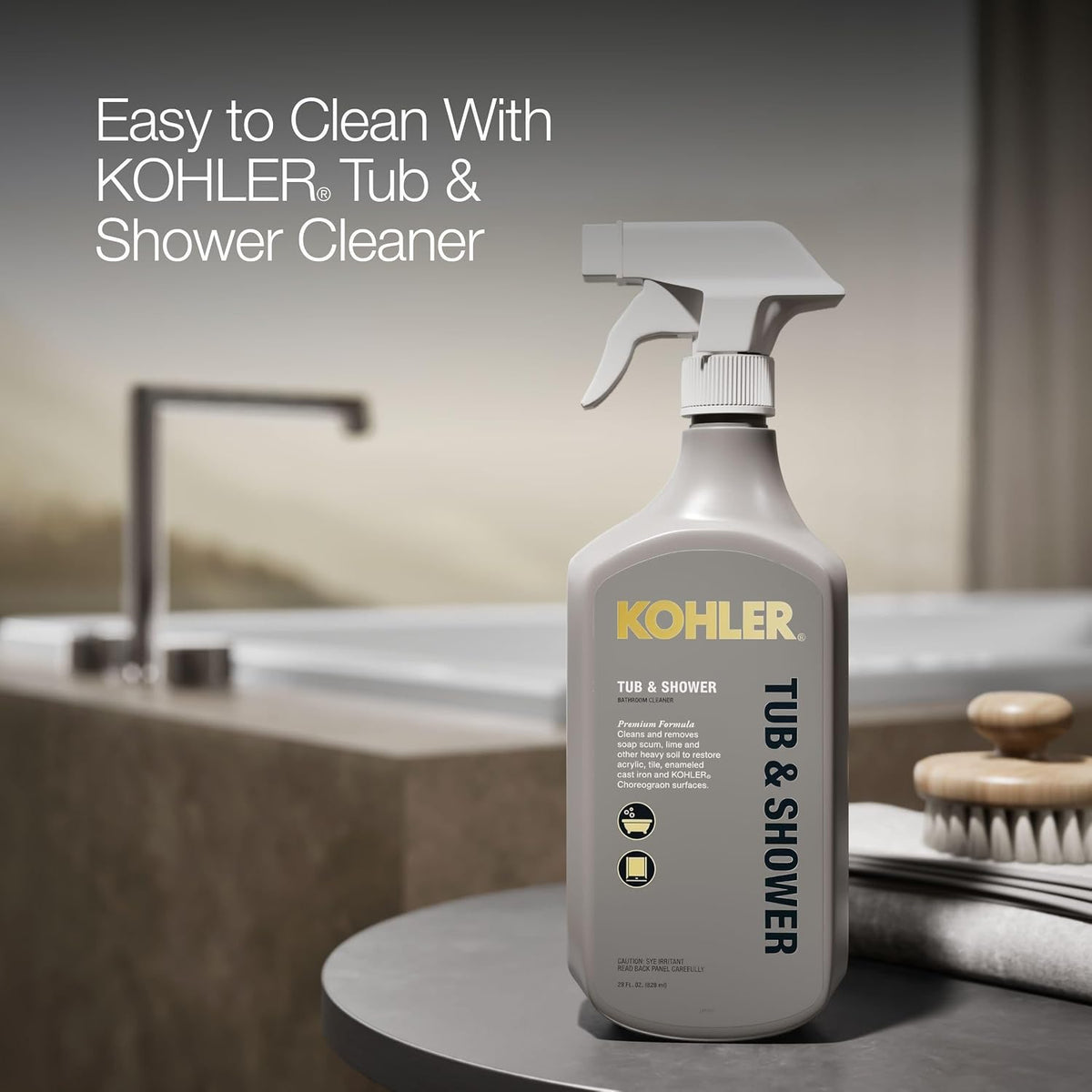Kohler 1137-0 UnderscoreÂ® 72" x 42" drop-in bath, White