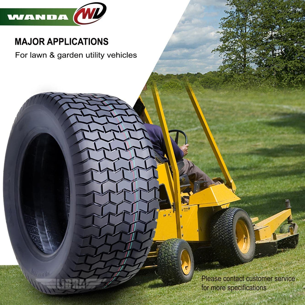 WANDA Set 2 23x10.5-12 Lawn Mower Cart Turf Tires P332 /4 ply - 13049