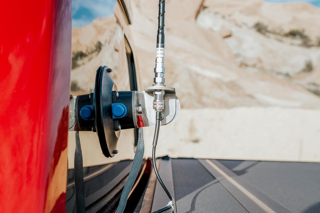 Travel Antenna Mobile Mount by Look North Designs for CB Radio/HAM Radio/Truck/Auto/RV/Home/Travel