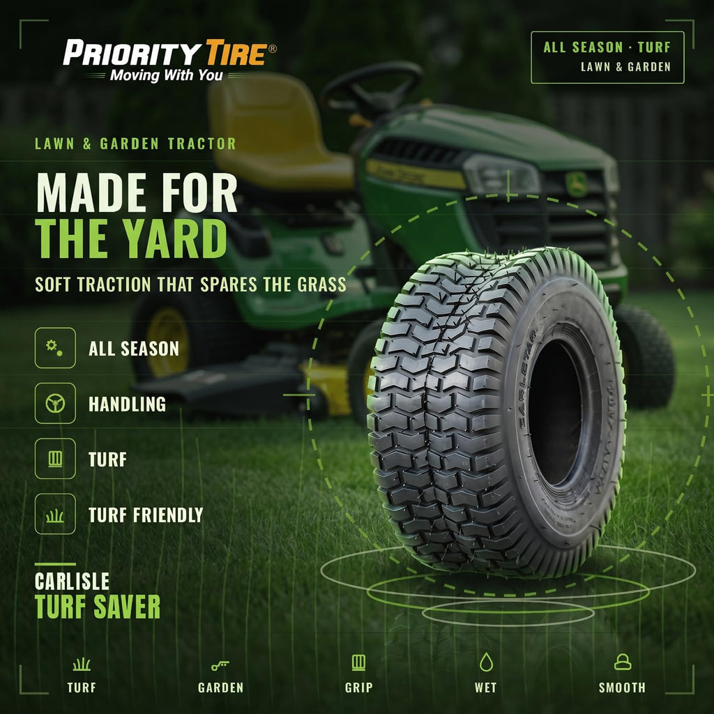 Carlisle Turf Saver Lawn & Garden Tire - 22X9.50-12