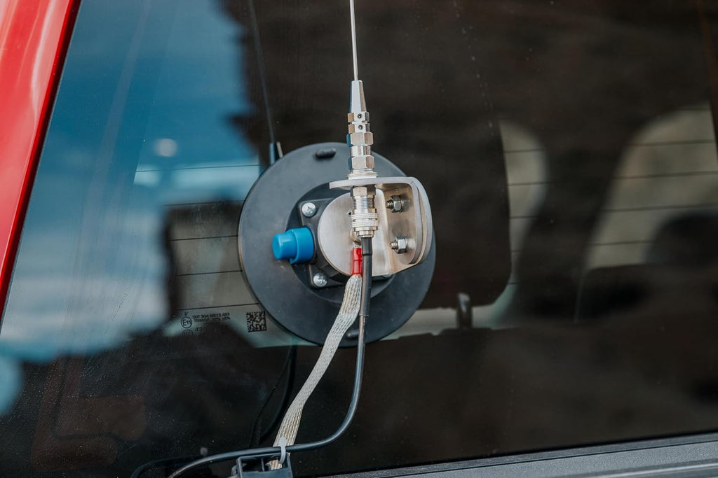 Travel Antenna Mobile Mount by Look North Designs for CB Radio/HAM Radio/Truck/Auto/RV/Home/Travel