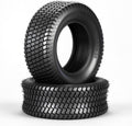 20x8.00-10 Lawn Mower Tires, 4 Ply Tubeless, Set of 2