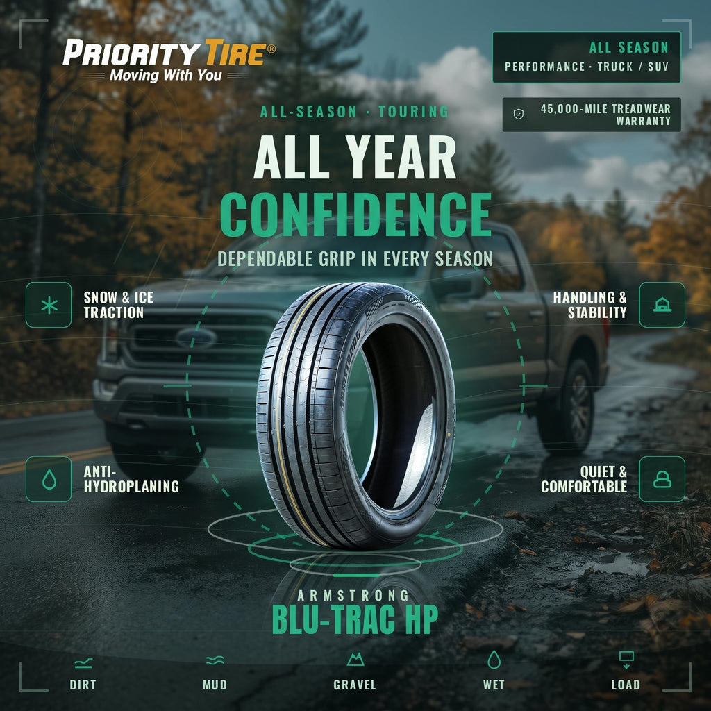 Armstrong Blu-Trac HP 235/45R18 98W XL All Season Passenger Tire