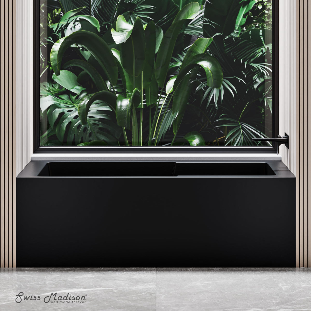 Voltaire 60" x 32" Right-Hand Drain Alcove Bathtub with Apron