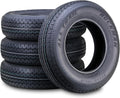ROCKMAN Trailer Tire ST205/75R15 8-Ply Load Range D 107M Radial 11166, Set4