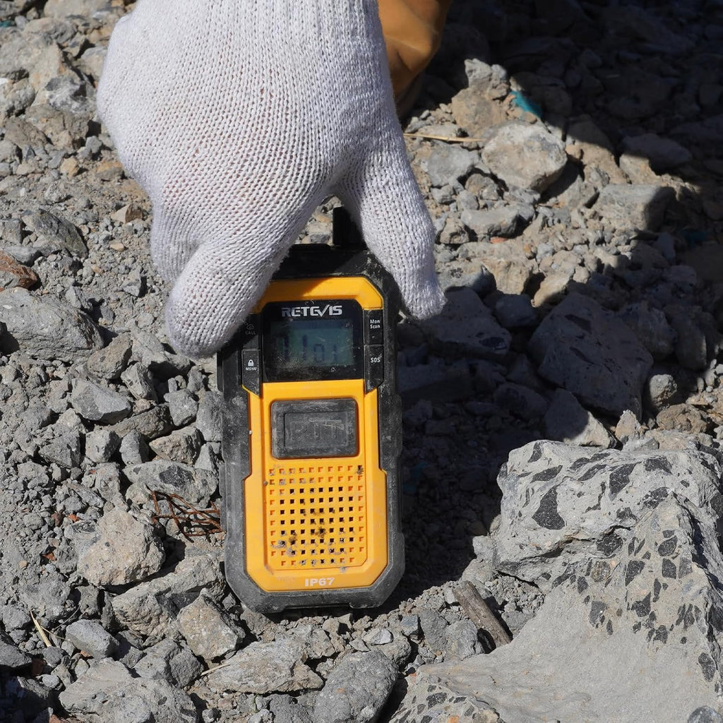 Retevis RB48 Military-Standard & IP67 Waterproof Walkie Talkies Long Range