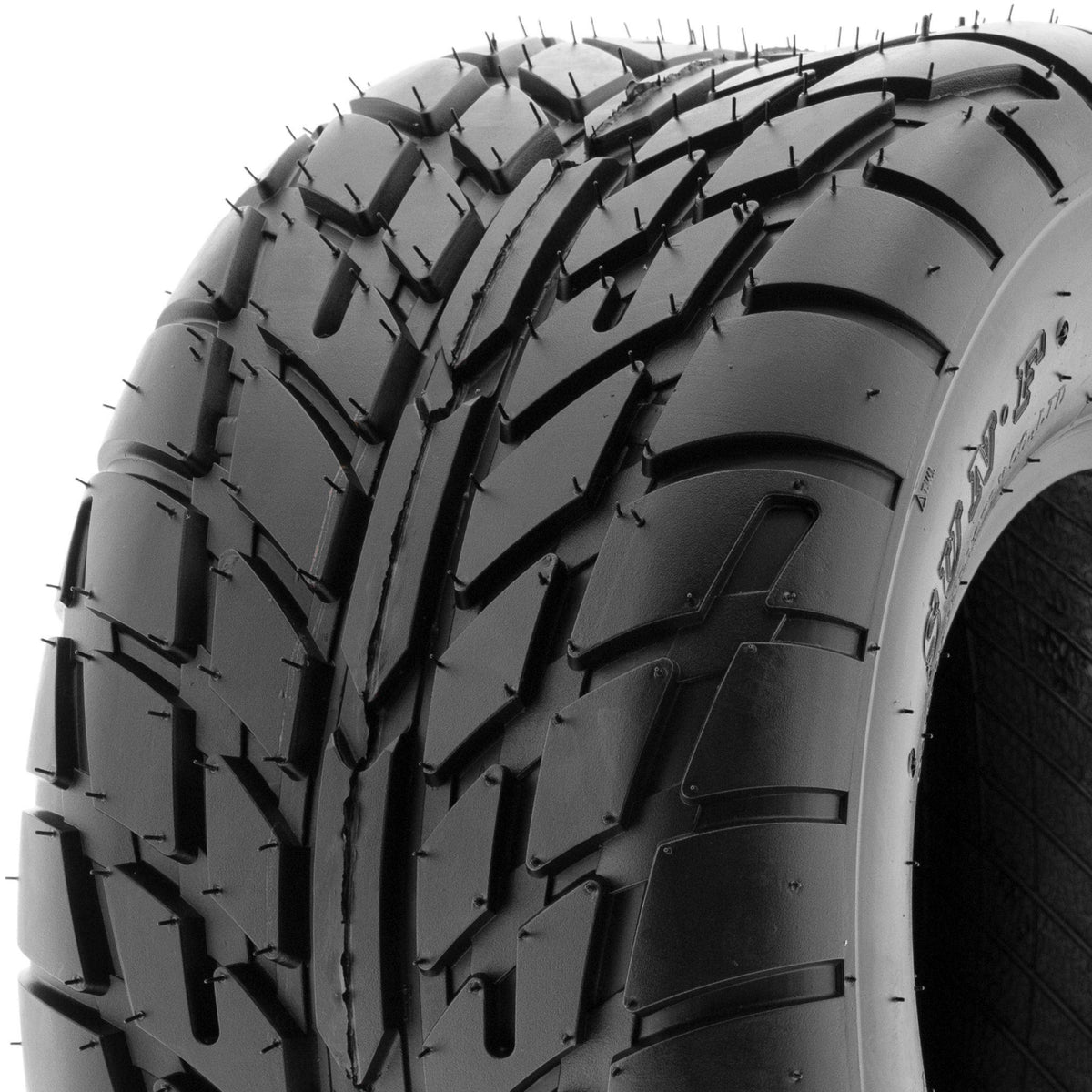 Pair of 2 SunF A021 TT Sport ATV UTV Dirt & Flat Track Tires 19x7-8, 6 PR, Tubeless