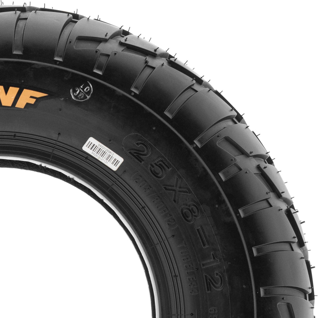 Pair of 2 SunF A021 TT Sport ATV UTV Dirt & Flat Track Tires 19x7-8, 6 PR, Tubeless