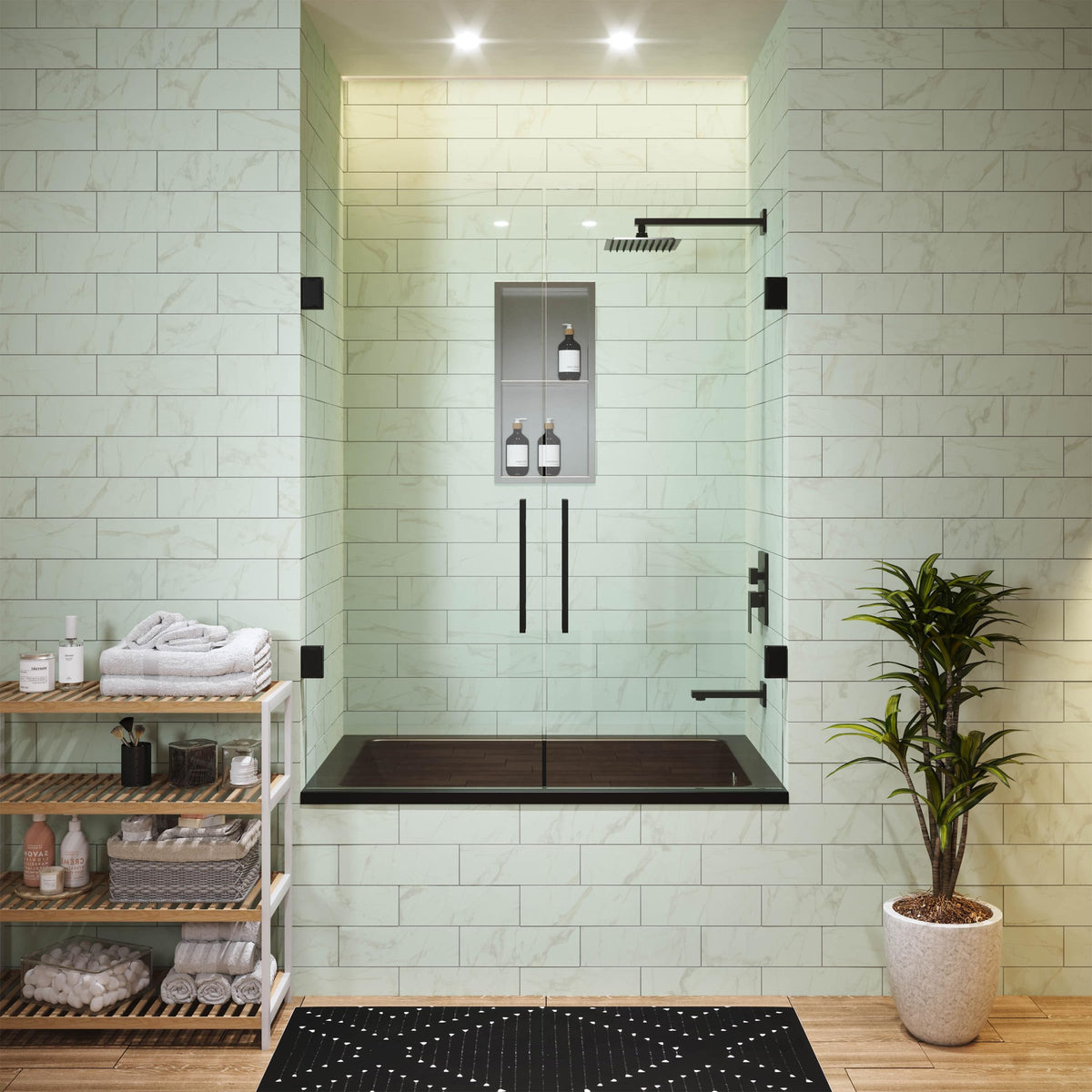 Swiss Madison Voltaire 66" x 36" Reversible Drain Drop-In Bathtub