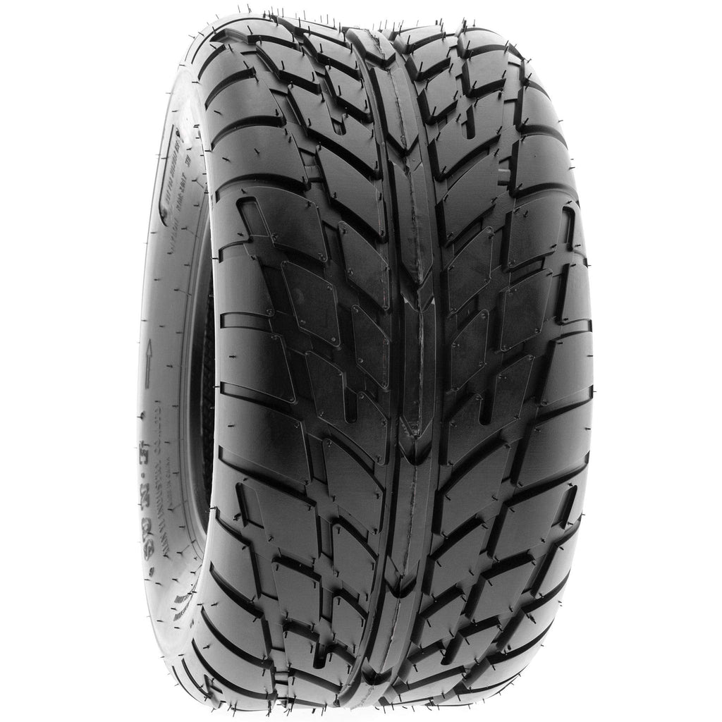 Pair of 2 SunF A021 TT Sport ATV UTV Dirt & Flat Track Tires 19x7-8, 6 PR, Tubeless