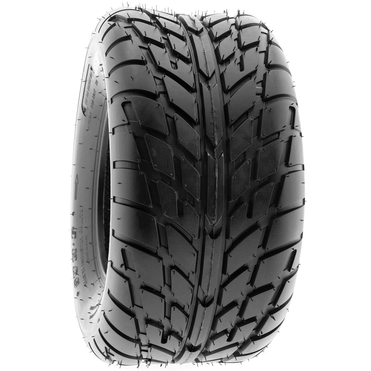 Pair of 2 SunF A021 TT Sport ATV UTV Dirt & Flat Track Tires 19x7-8, 6 PR, Tubeless