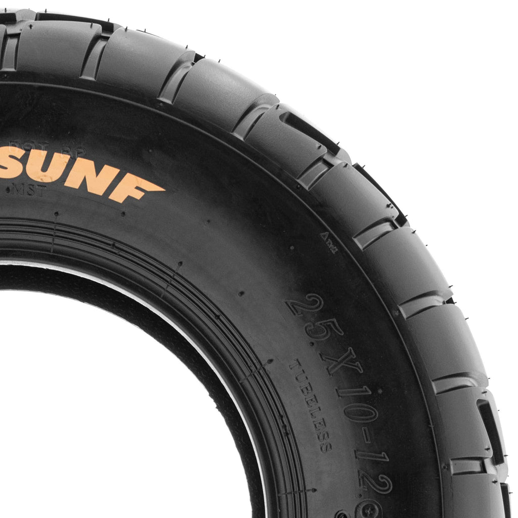 Pair of 2 SunF A021 TT Sport ATV UTV Dirt & Flat Track Tires 19x7-8, 6 PR, Tubeless