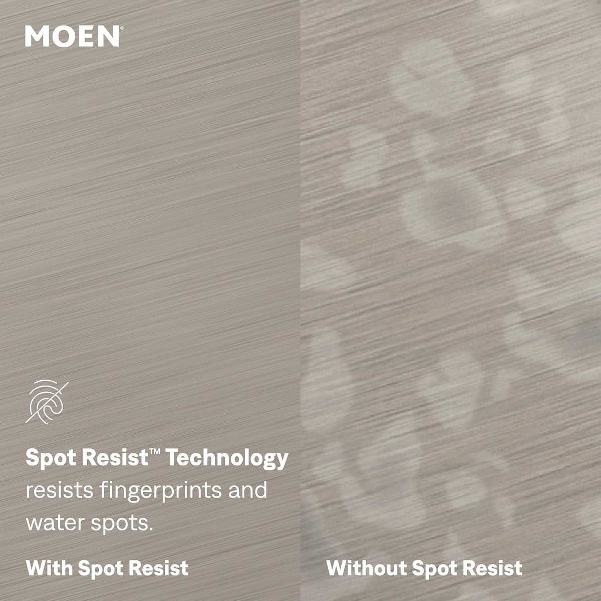 Moen Haelyn Spot Resist Stainless Single-Handle Pull-Down Sprayer Kitchen Faucet Featuring Power Boost for a Faster Clean, Soap Dispenser Included, 87627SRS