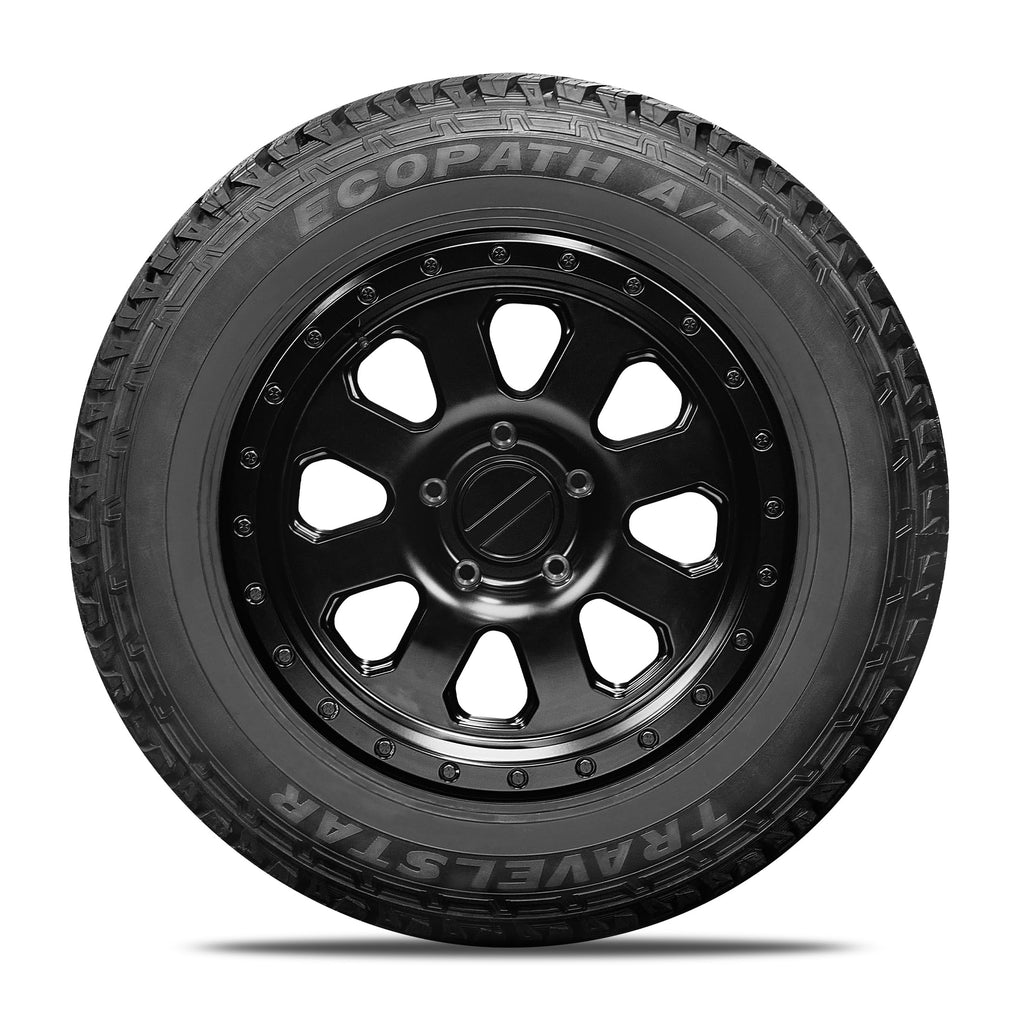 Set of 4 Travelstar Ecopath AT LT265/75R16 10 Ply 123/120S Light Truck Tire