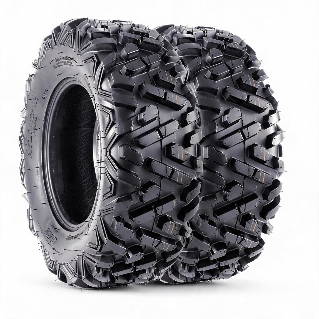Set of 2-18x9.50-8, 4PR All-Terrain ATV/UTV Tires Tubeless